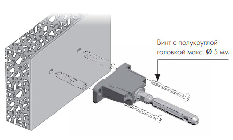 Скрытый менсолодержатель TRIADE PRO MAXI