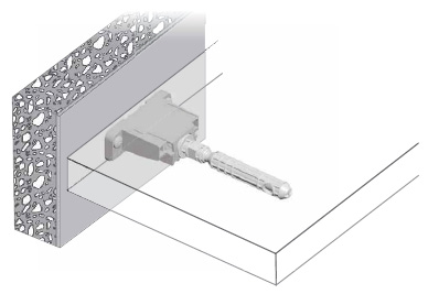 Скрытый менсолодержатель TRIADE PRO MAXI